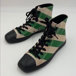 New Calvin Klein Carizma leather high top